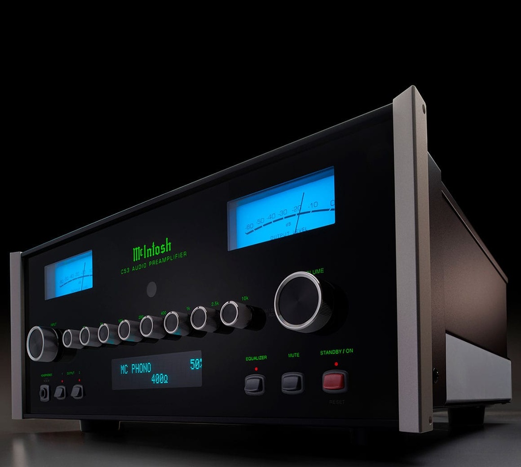 McIntosh C53 Solid State met DA1 Digital Audio Module Voorversterker